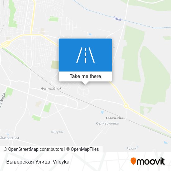 Выверская Улица map