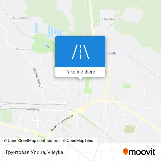Грунтовая Улица map