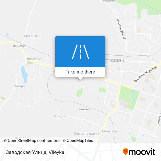 Заводская Улица map
