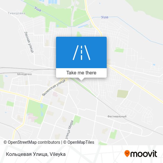 Кольцевая Улица map