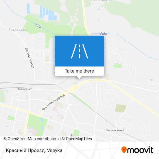 Красный Проезд map