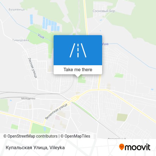 Купальская Улица map