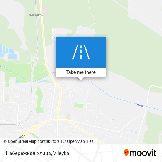 Набережная Улица map
