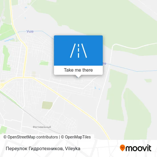 Переулок Гидротехников map