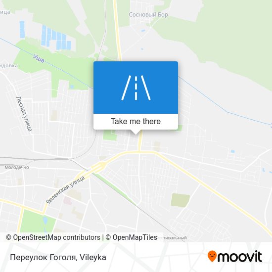 Переулок Гоголя map