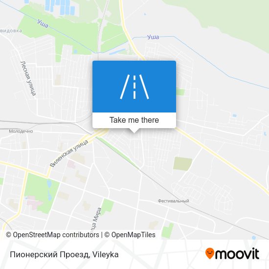 Пионерский Проезд map
