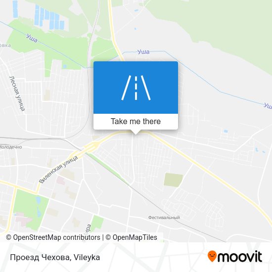 Проезд Чехова map