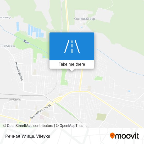 Речная Улица map