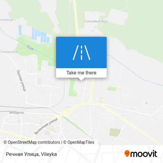 Речная Улица map
