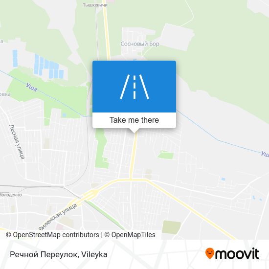 Речной Переулок map