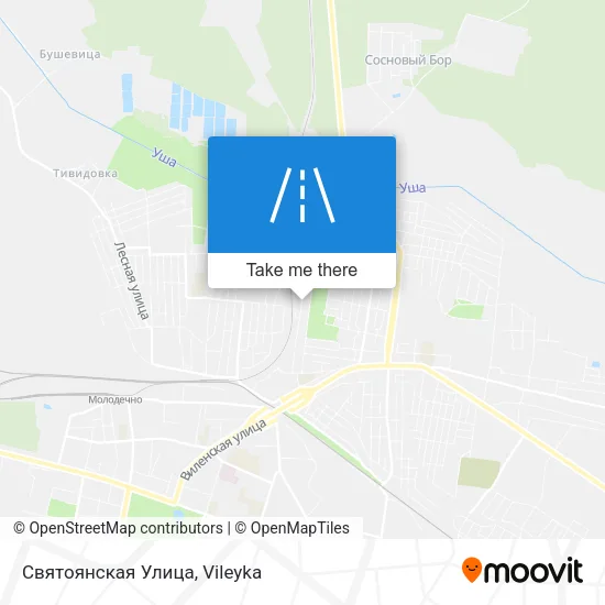 Святоянская Улица map