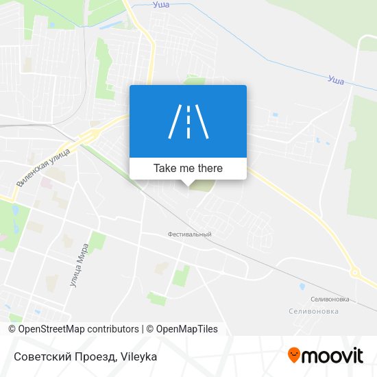 Советский Проезд map
