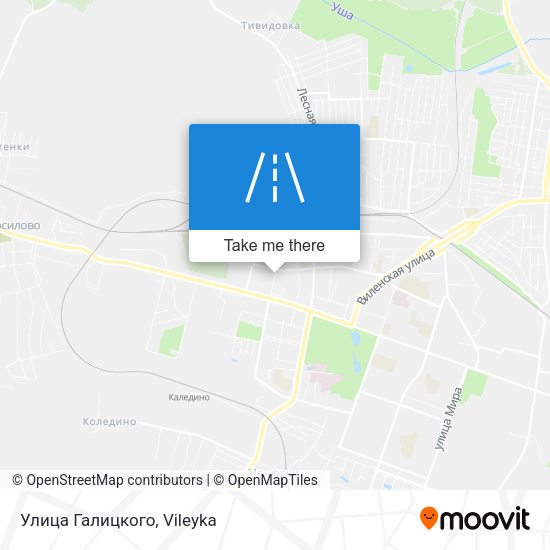 Улица Галицкого map