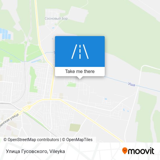 Улица Гусовского map