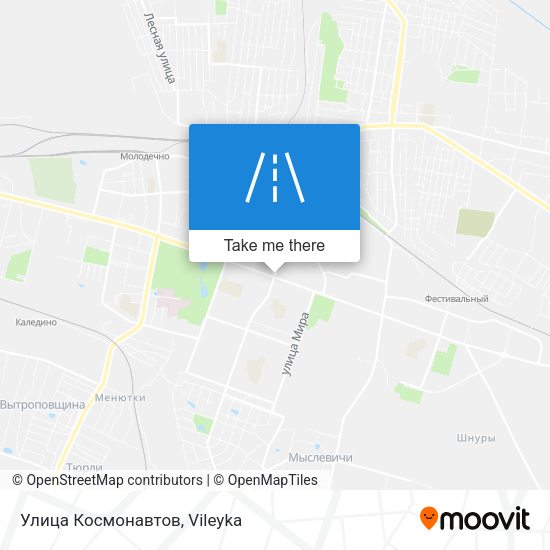 Улица Космонавтов map