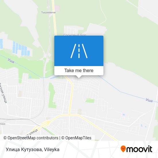 Улица Кутузова map
