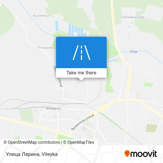 Улица Ларина map