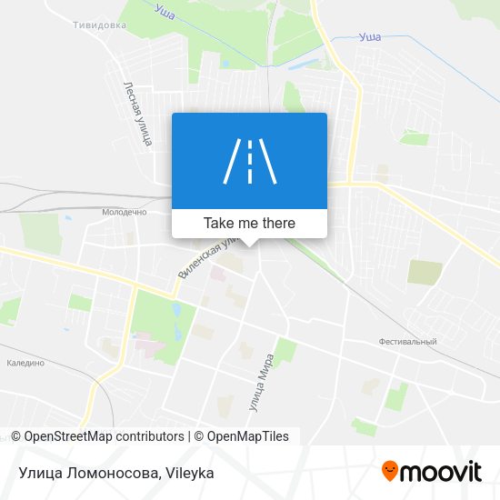 Улица Ломоносова map