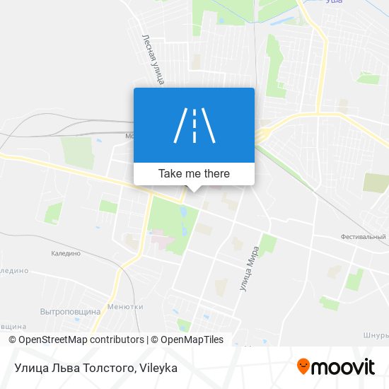 Улица Льва Толстого map