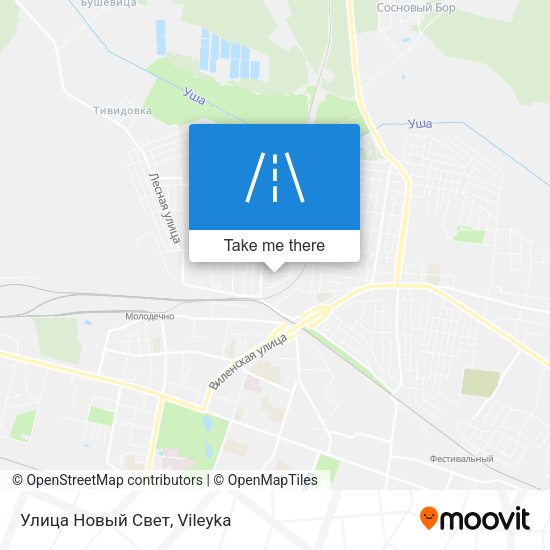 Улица Новый Свет map