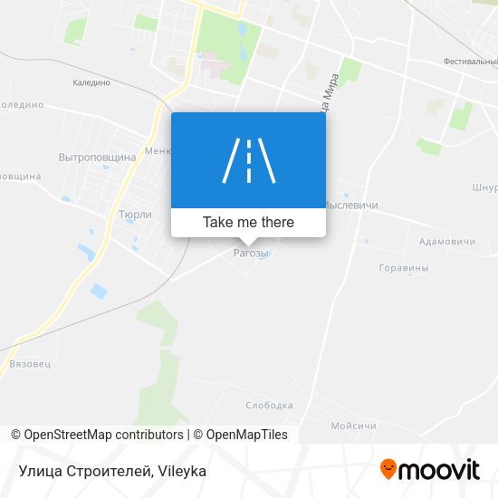 Улица Строителей map