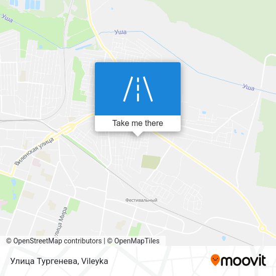 Улица Тургенева map