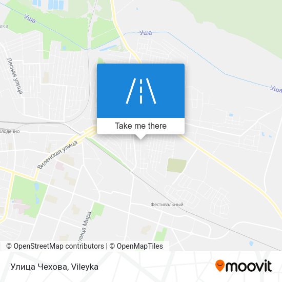 Улица Чехова map