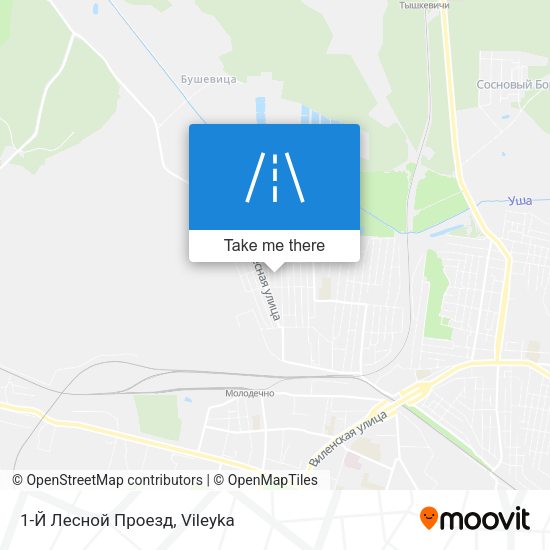 1-Й Лесной Проезд map