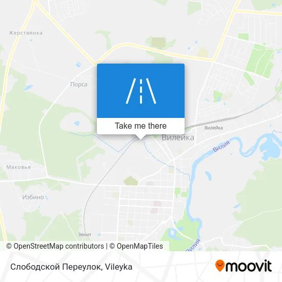 Слободской Переулок map