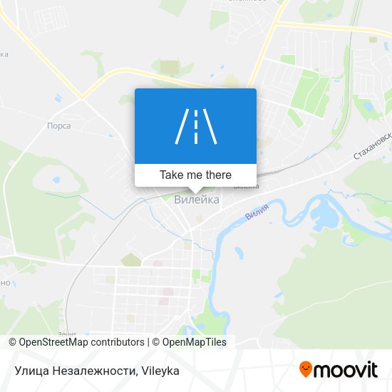 Улица Незалежности map