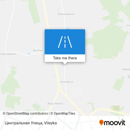 Центральная Улица map
