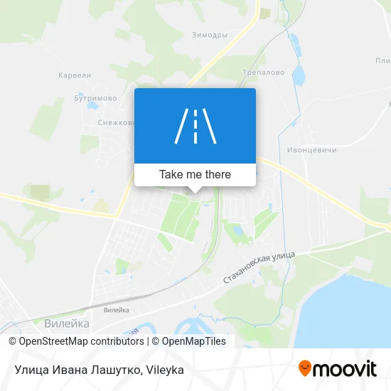 Улица Ивана Лашутко map