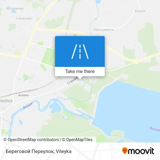 Береговой Переулок map