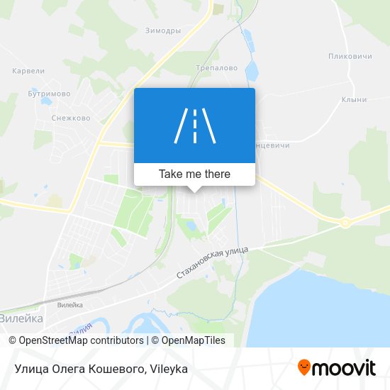 Улица Олега Кошевого map