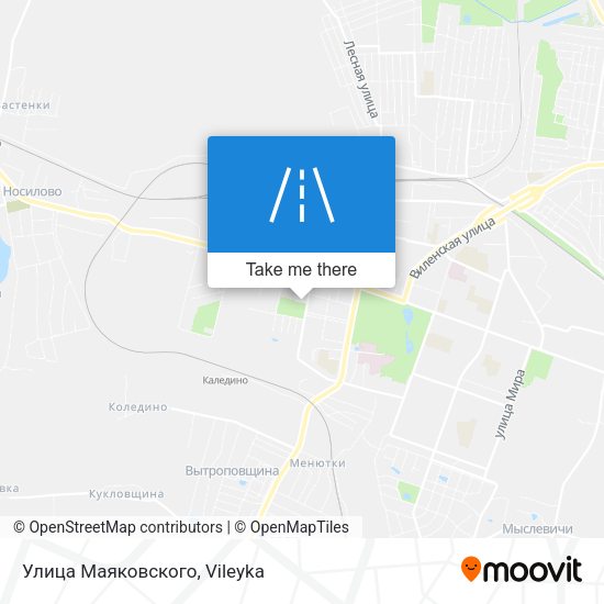 Улица Маяковского map