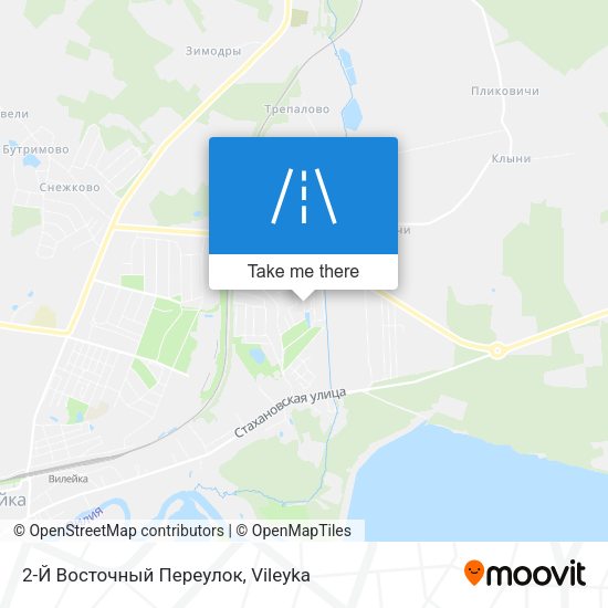 2-Й Восточный Переулок map