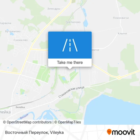 Восточный Переулок map