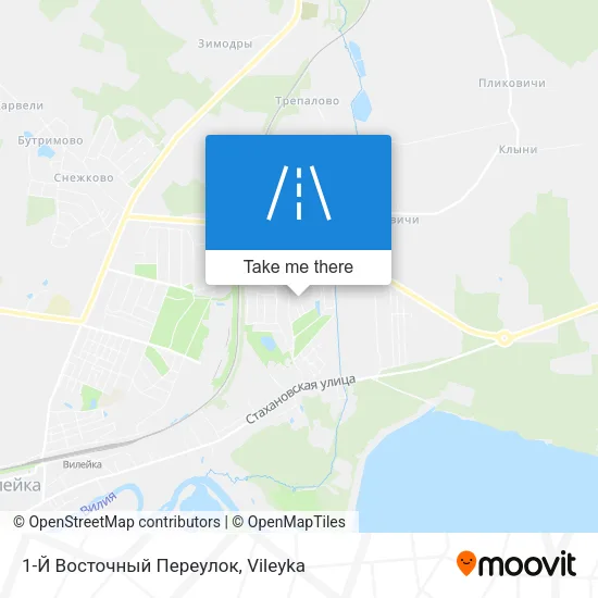1-Й Восточный Переулок map