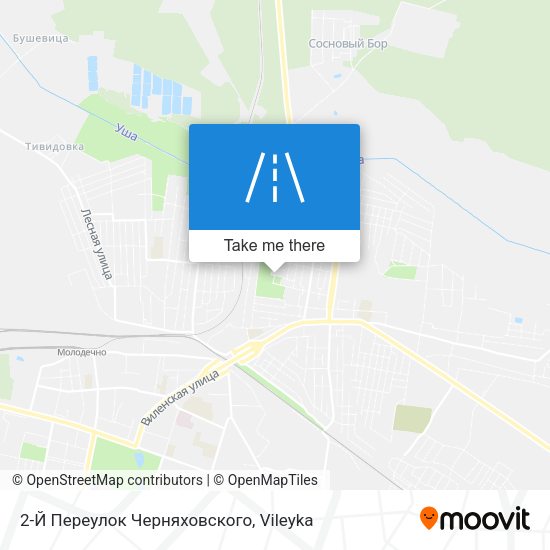 2-Й Переулок Черняховского map