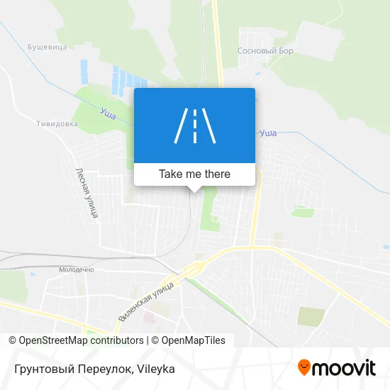 Грунтовый Переулок map