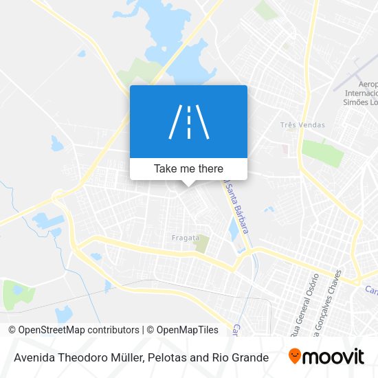Avenida Theodoro Müller map