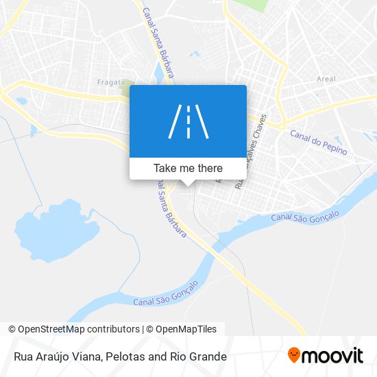 Rua Araújo Viana map