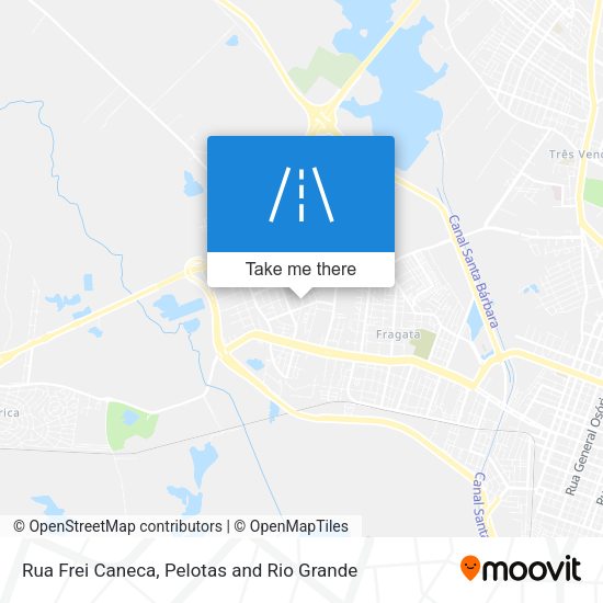 Rua Frei Caneca map