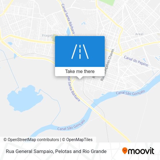 Rua General Sampaio map