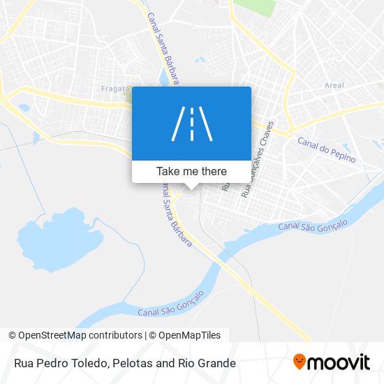 Rua Pedro Toledo map