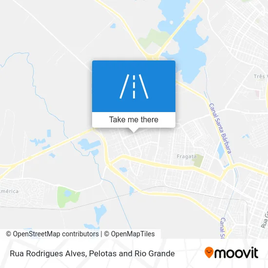 Rua Rodrigues Alves map