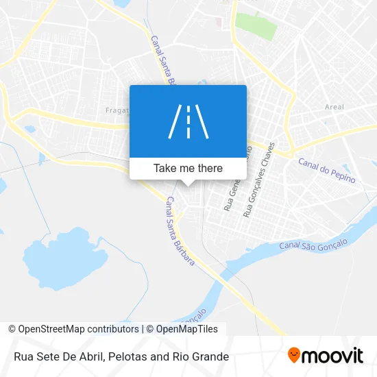 Rua Sete De Abril map