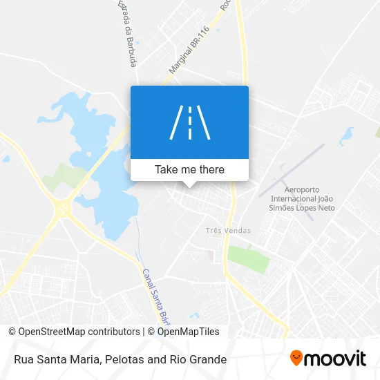 Rua Santa Maria map