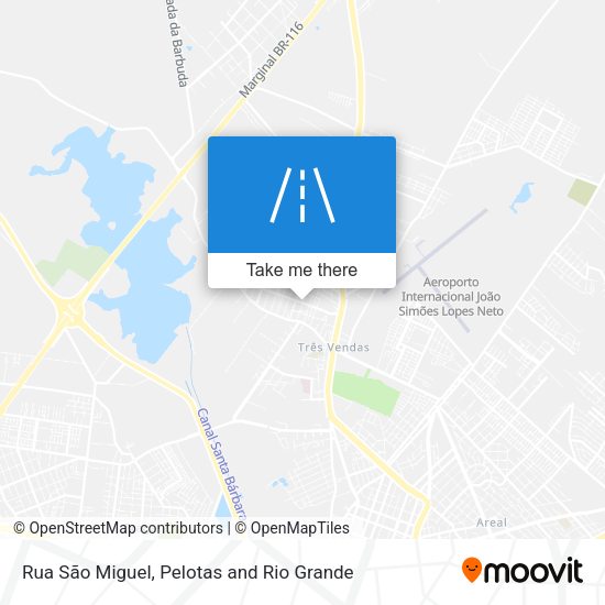Rua São Miguel map