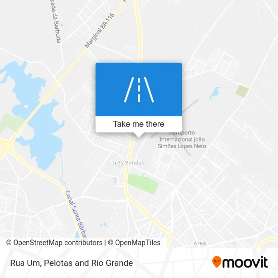 Rua Um map